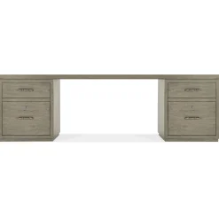 Linville Falls Desk with Files - 96"W x 24"D