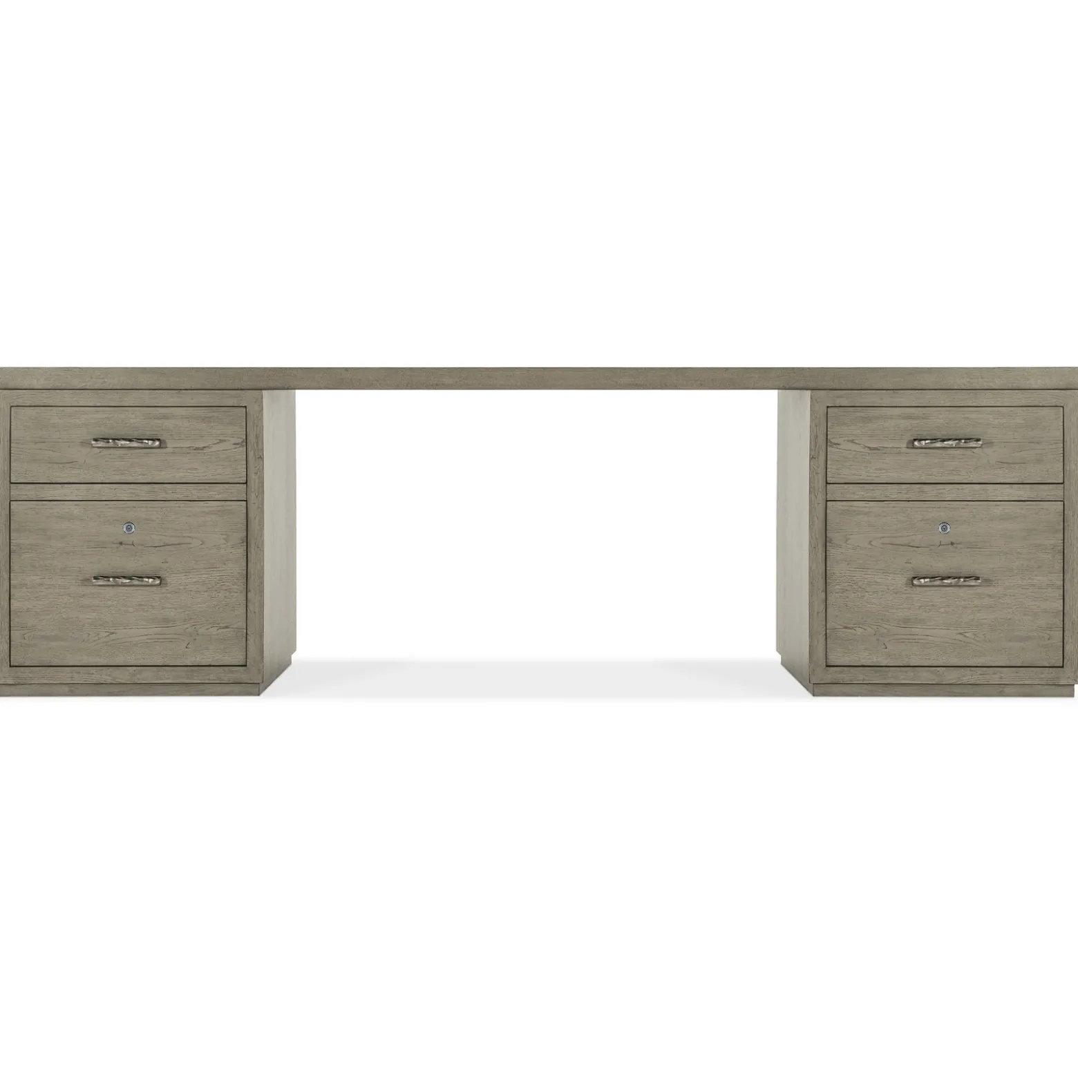 Linville Falls Desk with Files - 96"W x 24"D