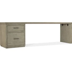 Linville Falls Desk with File - 96"W x 24"D