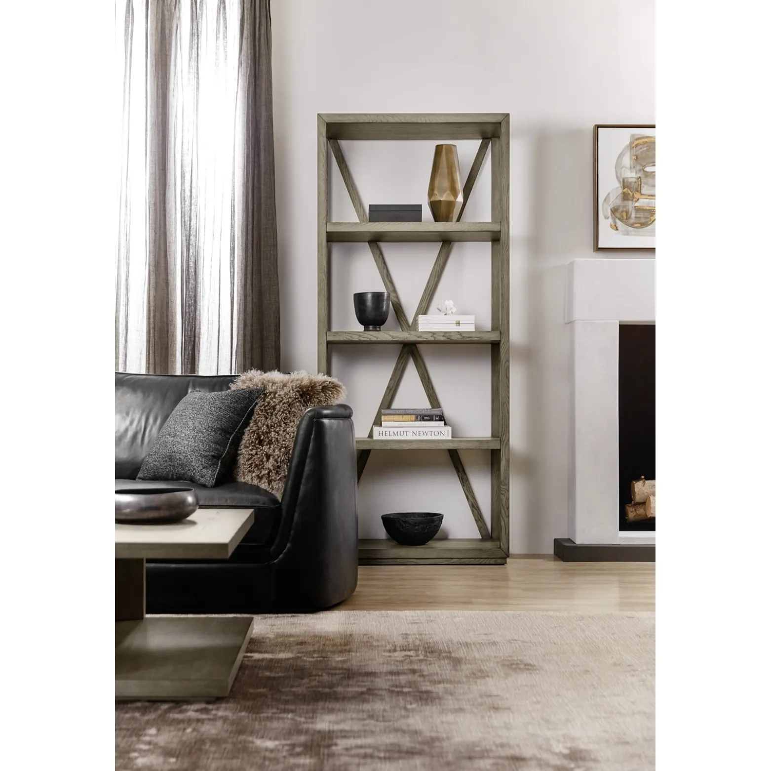 Linville Falls Four Shelf Bookcase