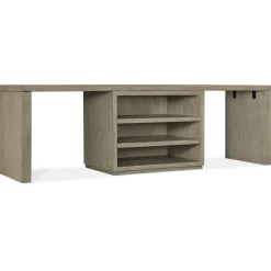 Linville Falls Split Desk with Shelving - 96"W x 24"D