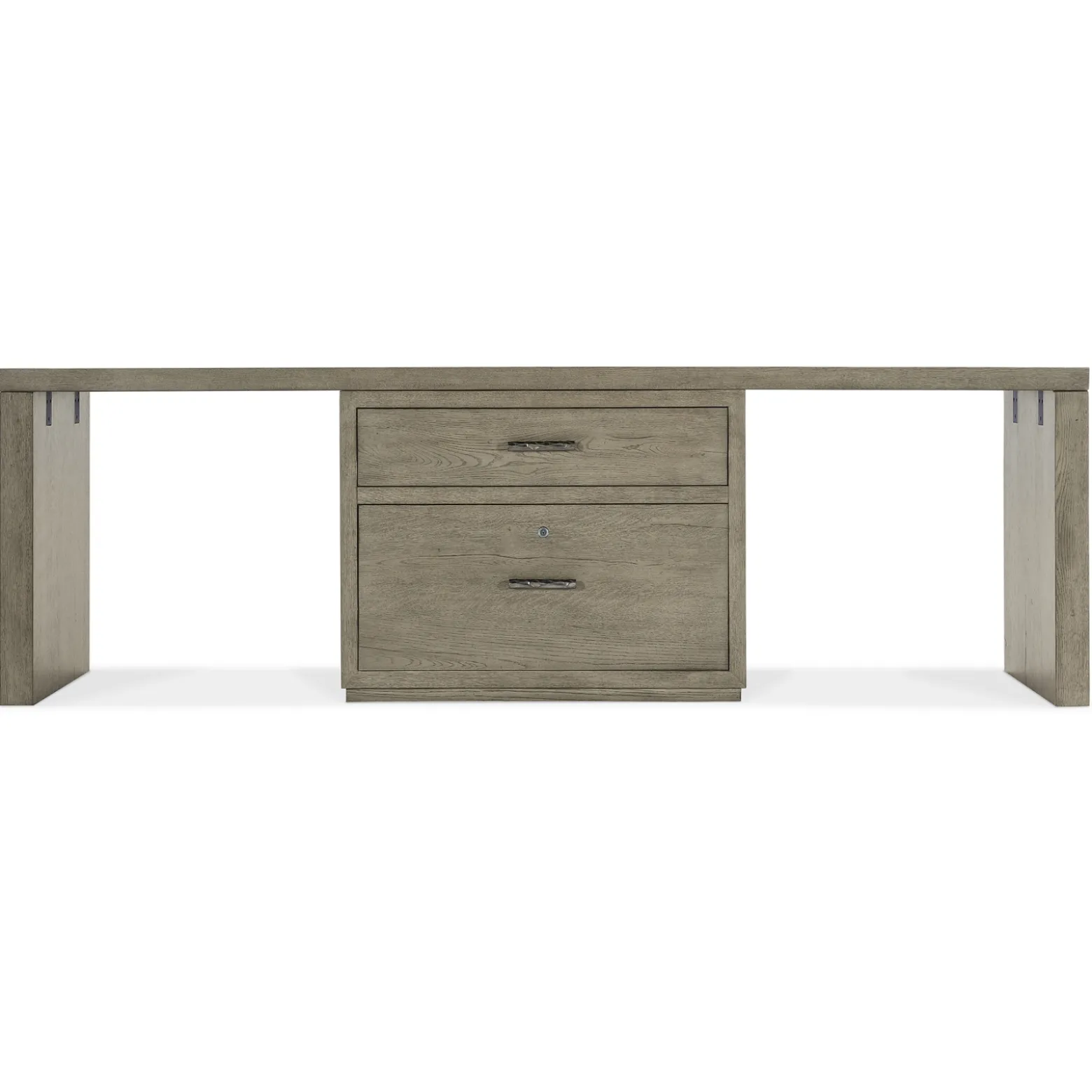 Linville Falls Split Desk with File - 96"W x 24"D