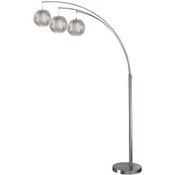 3-Lite Arch Lamp, Vinyl Shades - 93