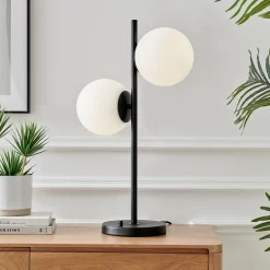 2-Lite Dome Table Lamp - 26"H