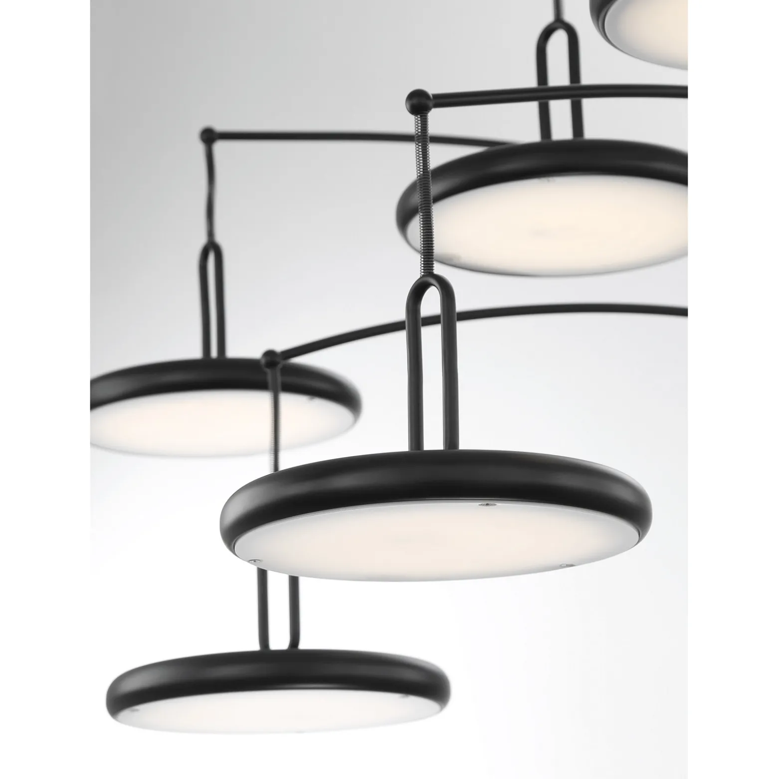 5-Lite LED Arch Floor Lamp - 90"H