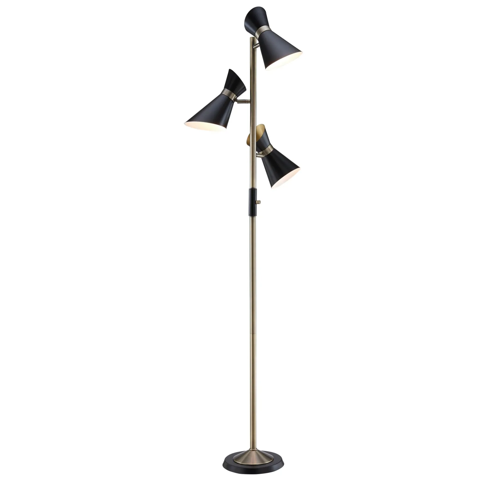 3-Lite Tree Floor Lamp - 70"H