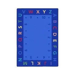 Lively Letters 5'4" x 7'8" Area Rug