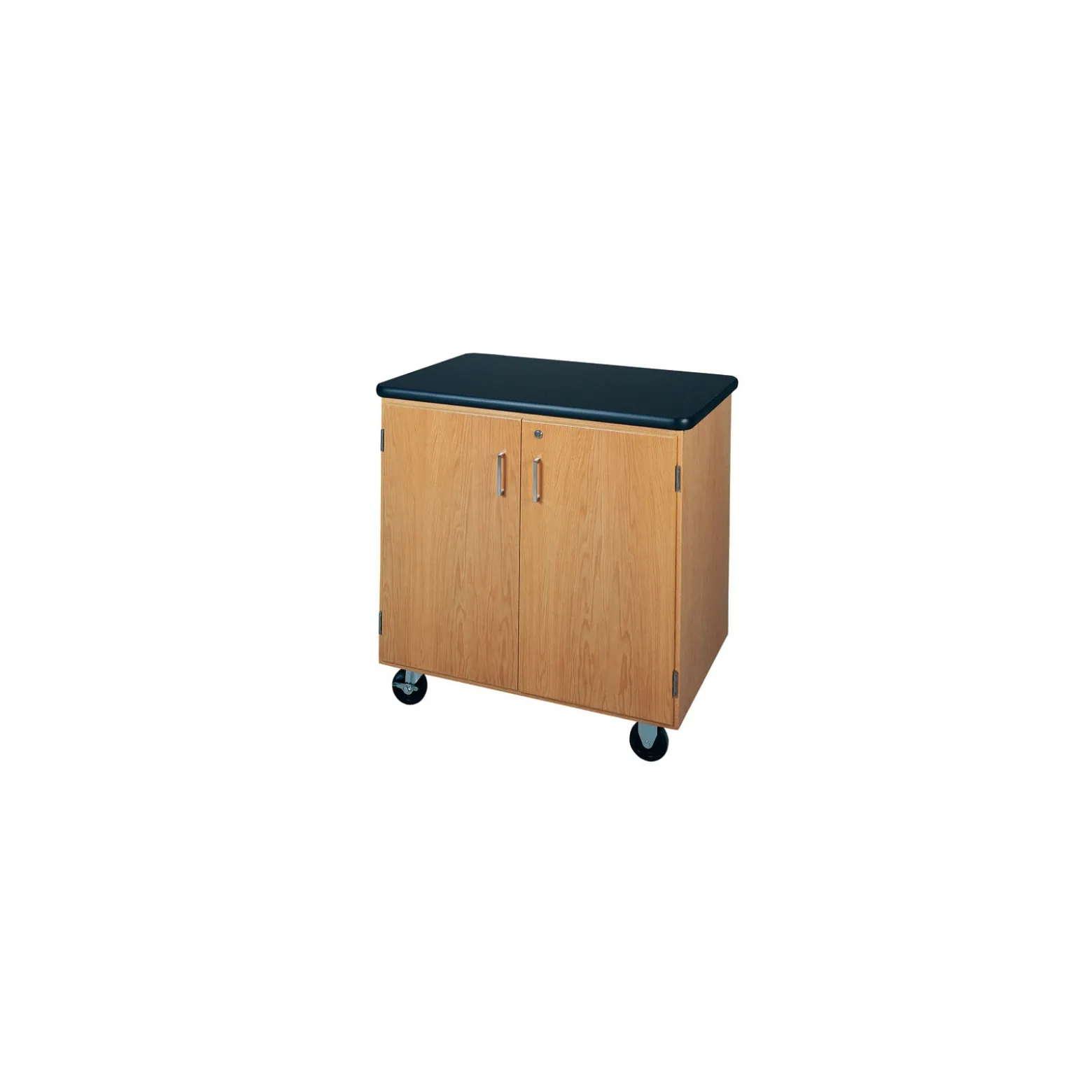 Lockable Compact Mobile Laboratory Storage Cabinet - 36"W