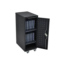Locking 12 Tablet Mobile Charging Cart - 39.625"H