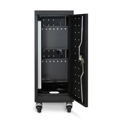 Locking 16 Tablet Storage Cart - 34"H