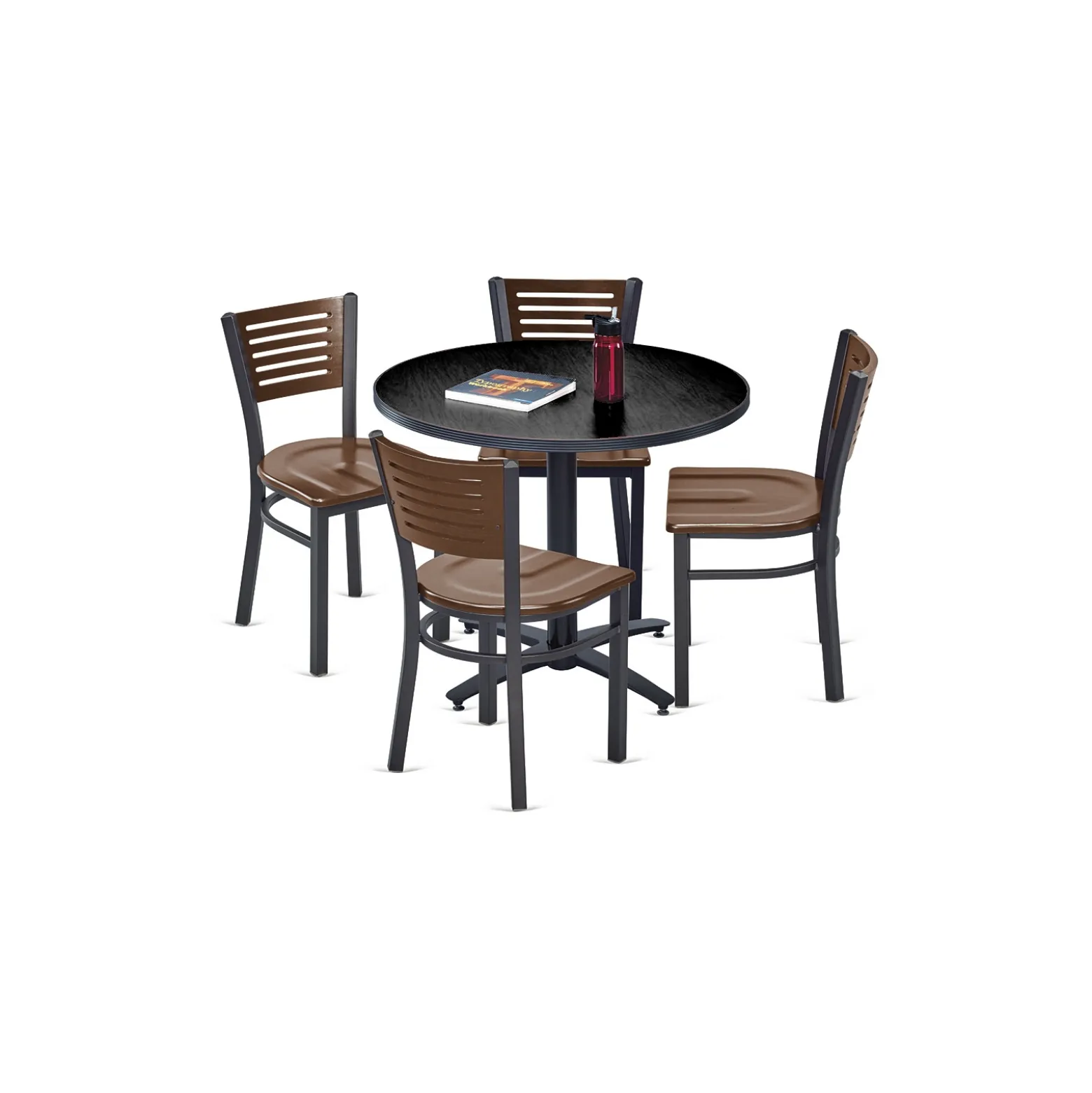 Loft 42" Standard Height Table and Four Chair Set