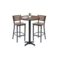 Loft Bar Height Table and Two Chair Set