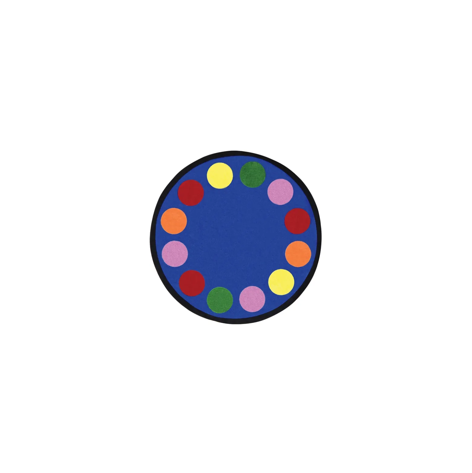 Lots of Dots 7'7" Round Area Rug