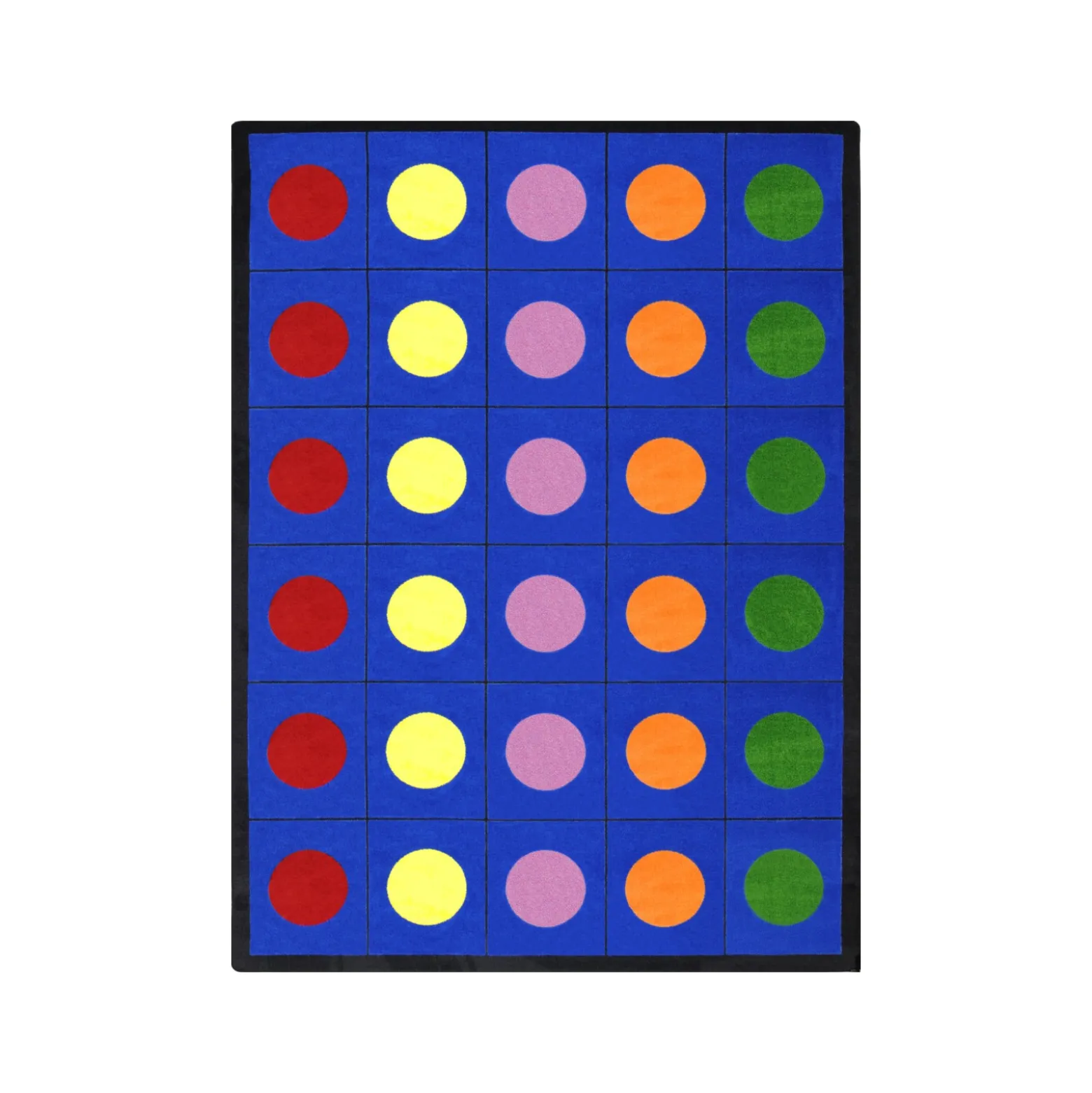Lots of Dots 5'4" x 7'8" Area Rug