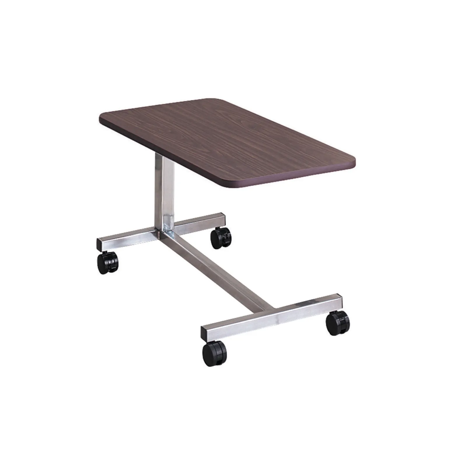 Low Height Overbed Table with H-Base