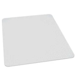 Low Pile Chair Mat 46"W x 60"D for Carpet Floors