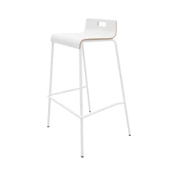 Low-Back Bar-Height Stool