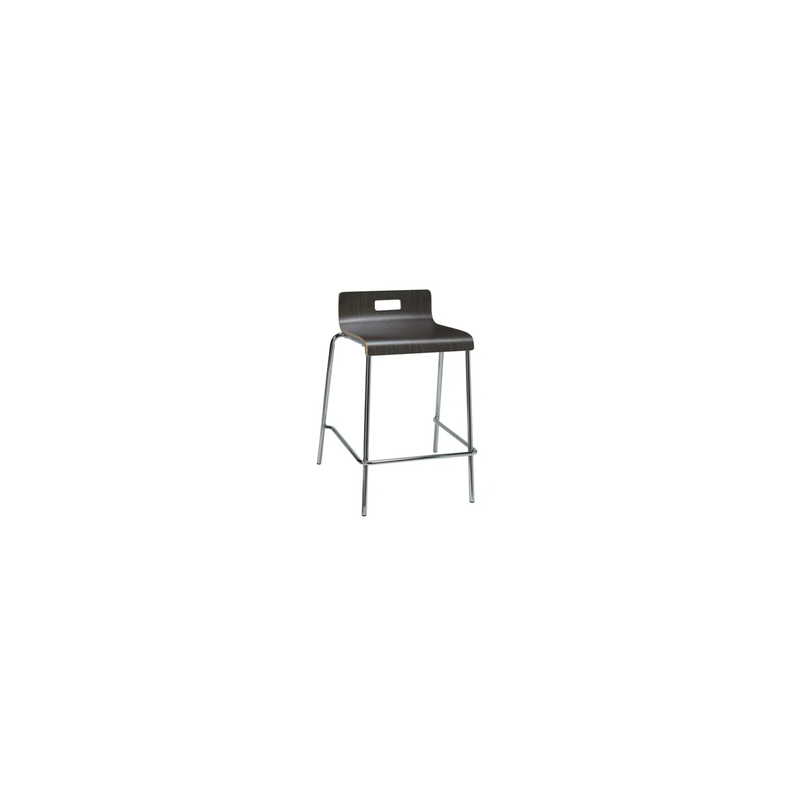 Low-Back Counter-Height Stool