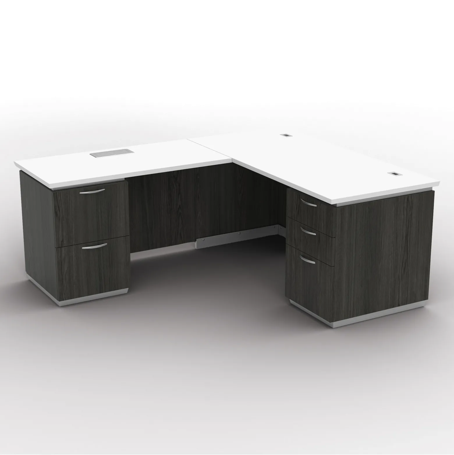 L-Shape Desk with Left Return - 66"W x 78"D