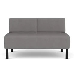 Luxe Armless Designer Loveseat