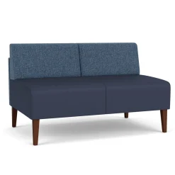 Luxe Armless Designer Loveseat