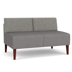 Luxe Armless Designer Loveseat