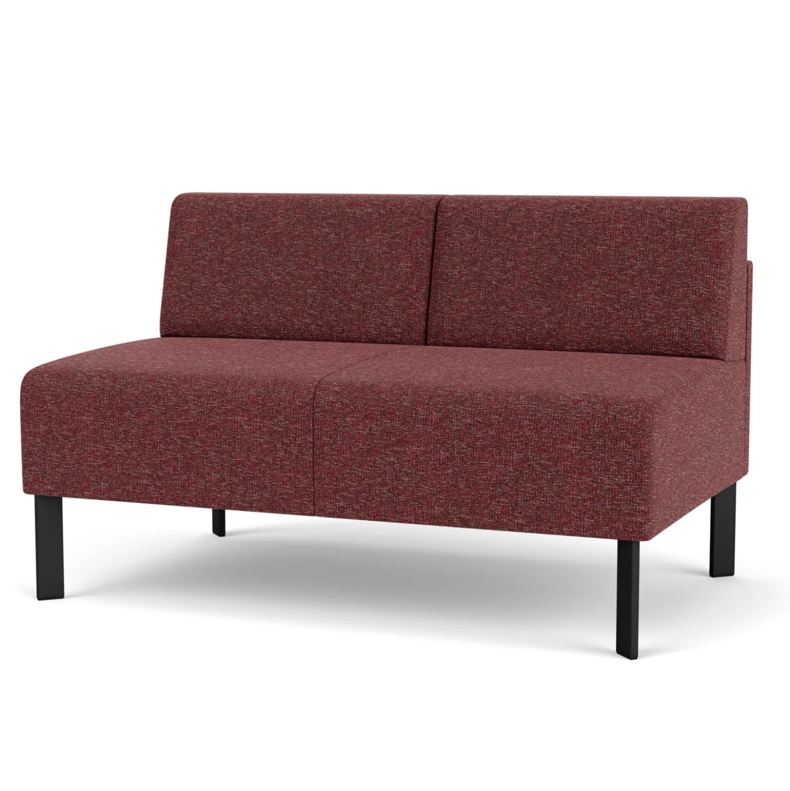 Luxe Armless Loveseat