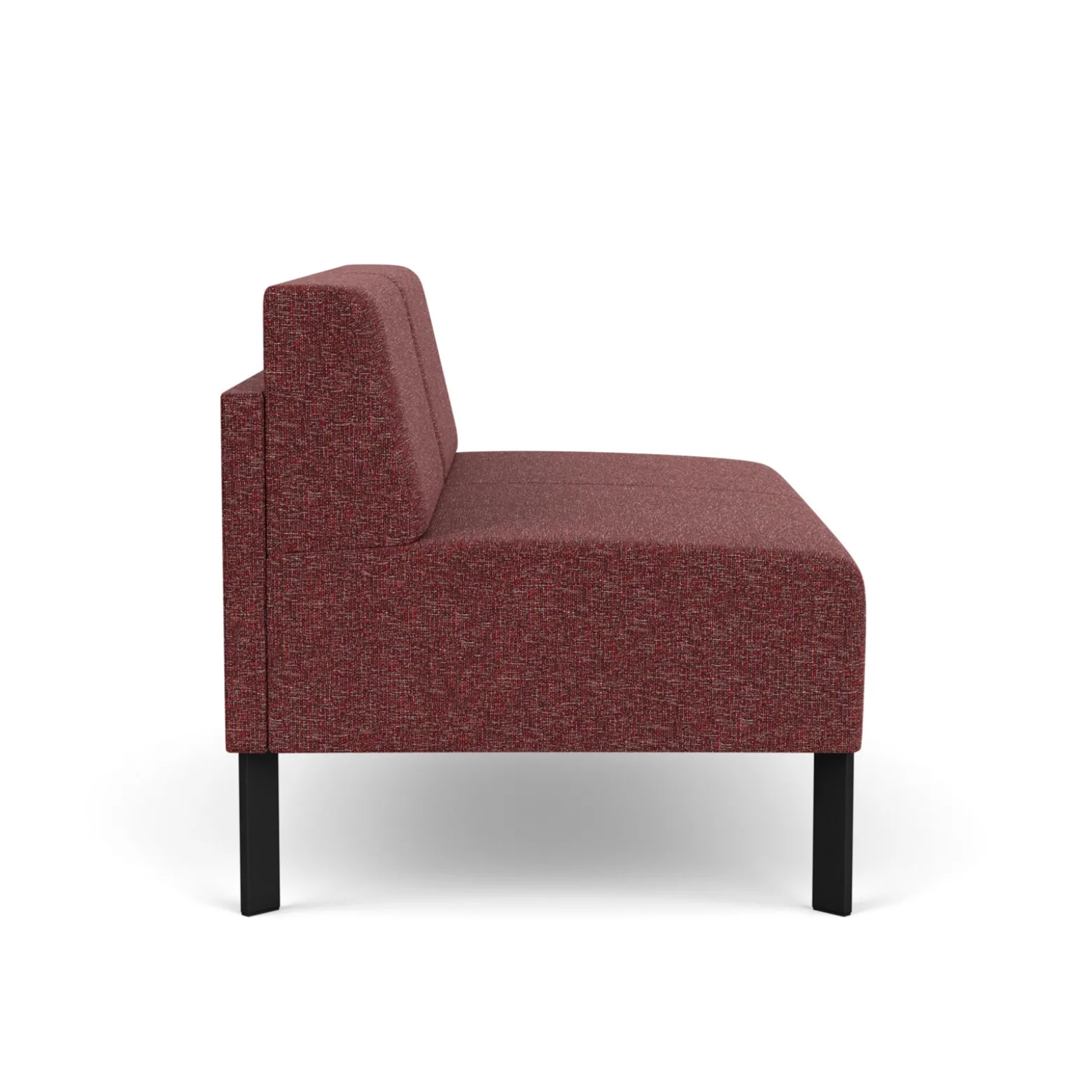 Luxe Armless Loveseat