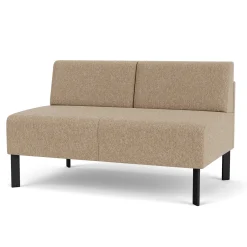 Luxe Armless Loveseat