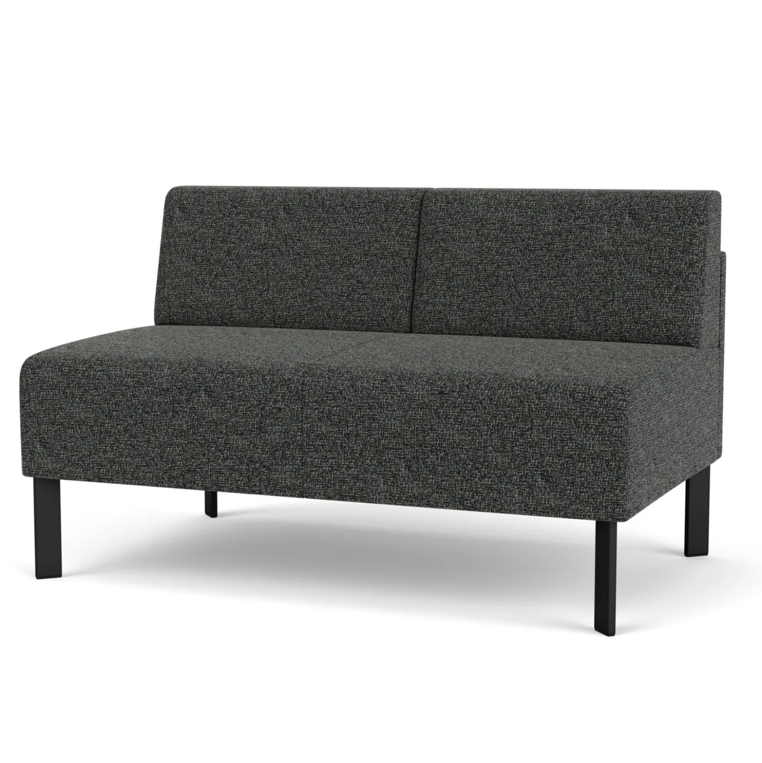 Luxe Armless Loveseat