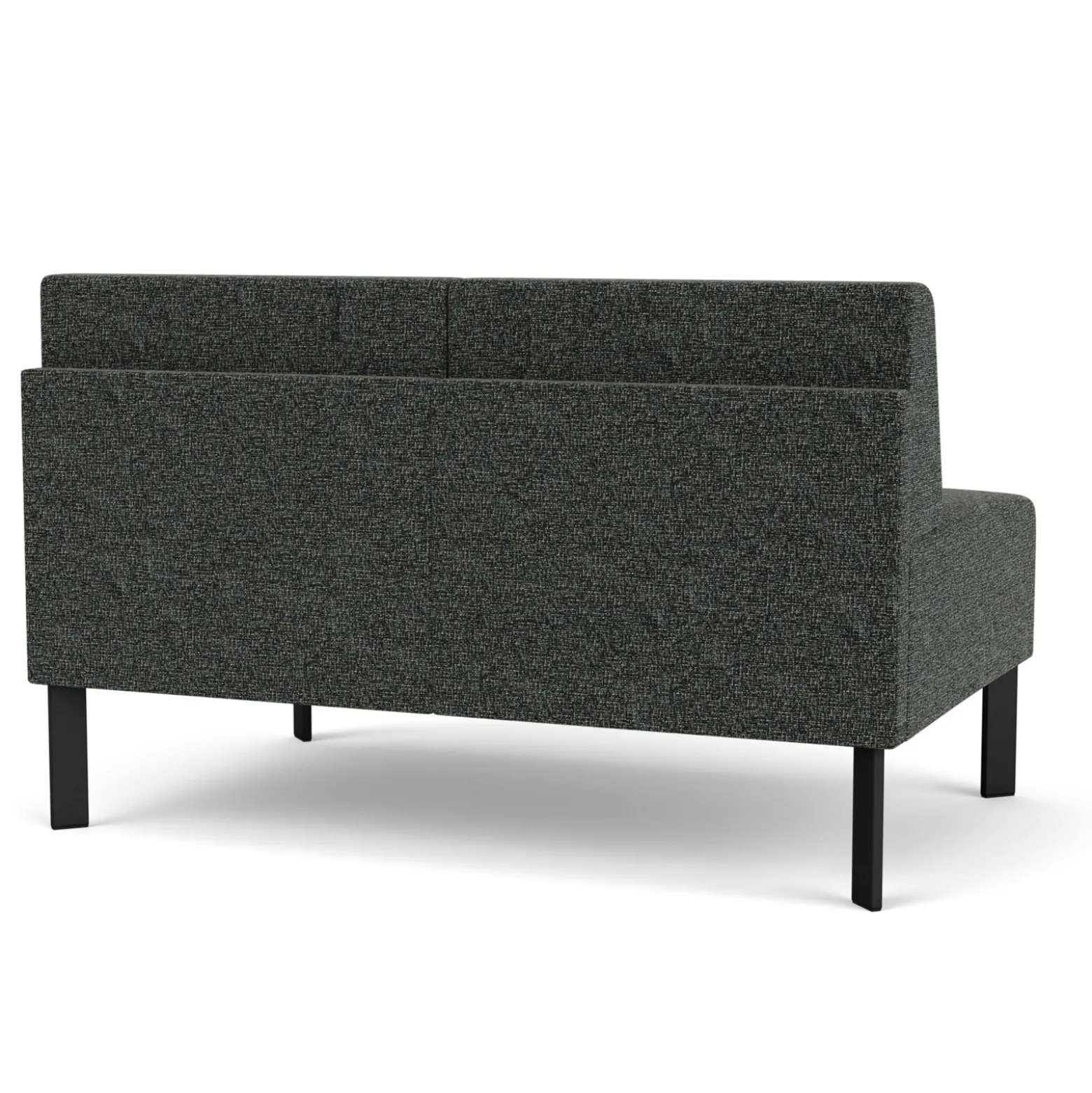 Luxe Armless Loveseat