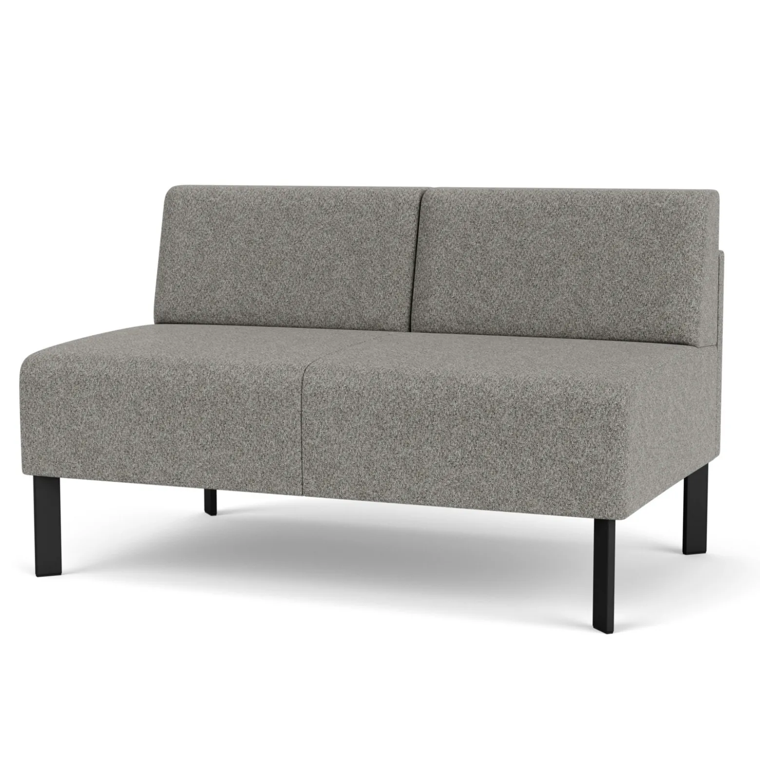 Luxe Armless Loveseat