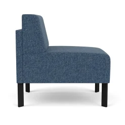 Luxe Armless Standard Fabric Guest Chair