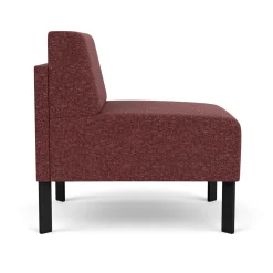 Luxe Armless Standard Fabric Guest Chair