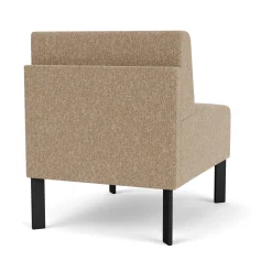 Luxe Armless Standard Fabric Guest Chair