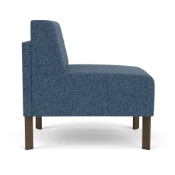 Luxe Armless Standard Fabric Guest Chair