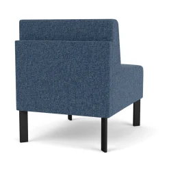 Luxe Armless Standard Fabric Guest Chair