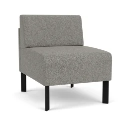 Luxe Armless Standard Fabric Guest Chair