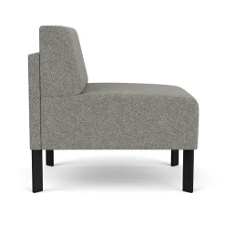 Luxe Armless Standard Fabric Guest Chair