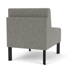 Luxe Armless Standard Fabric Guest Chair
