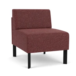 Luxe Armless Standard Fabric Guest Chair