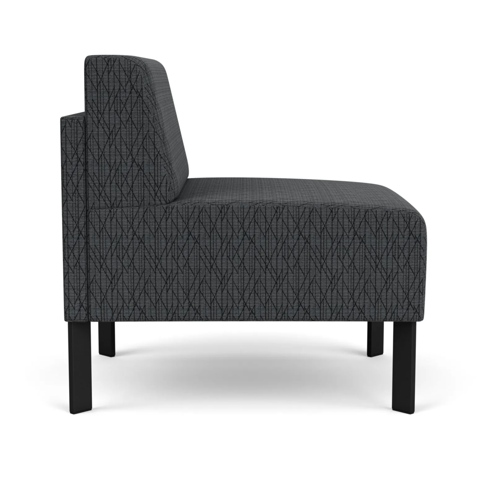 Luxe Designer Armless Guest Chair