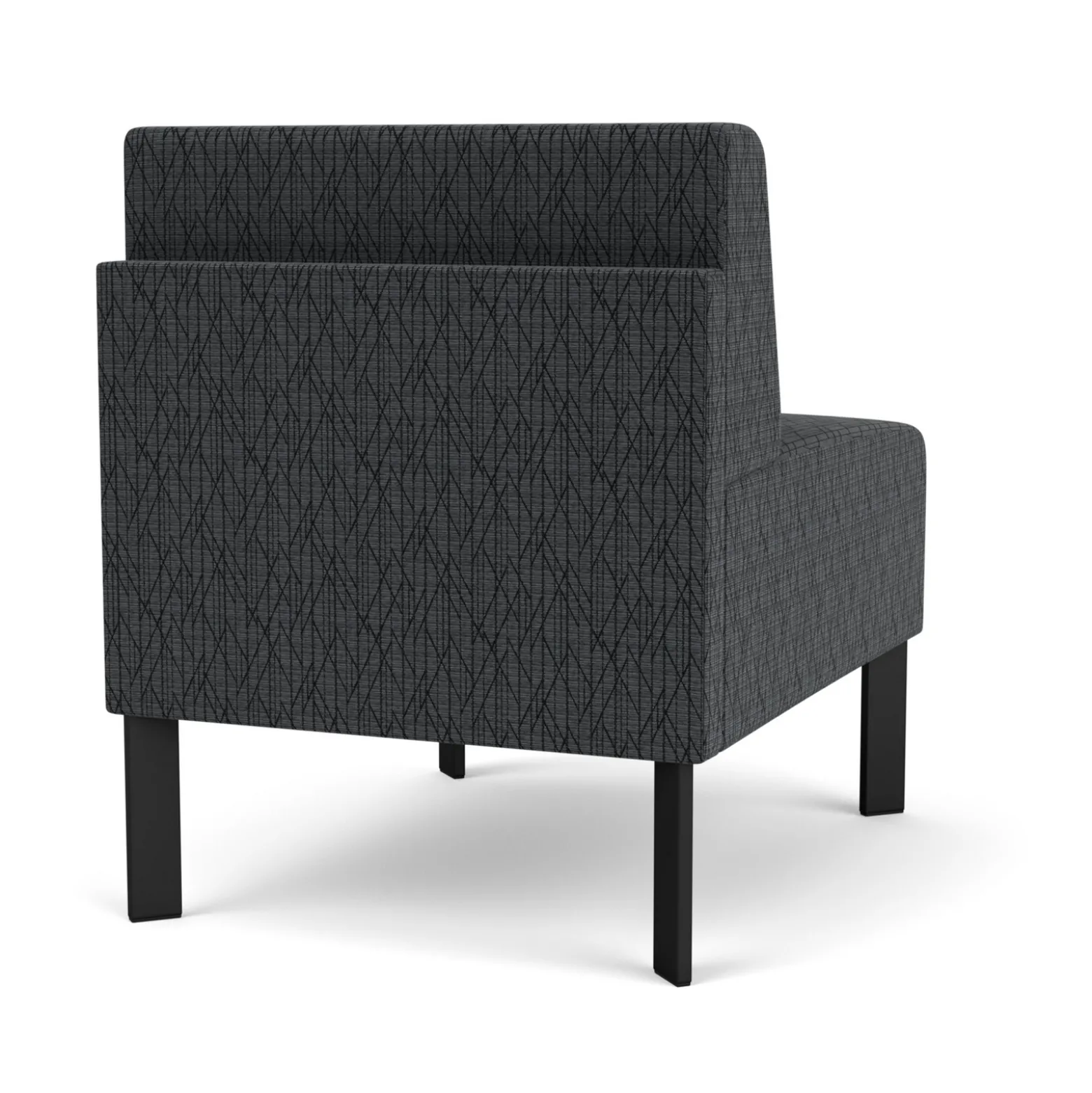 Luxe Designer Armless Guest Chair