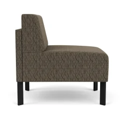 Luxe Designer Armless Guest Chair