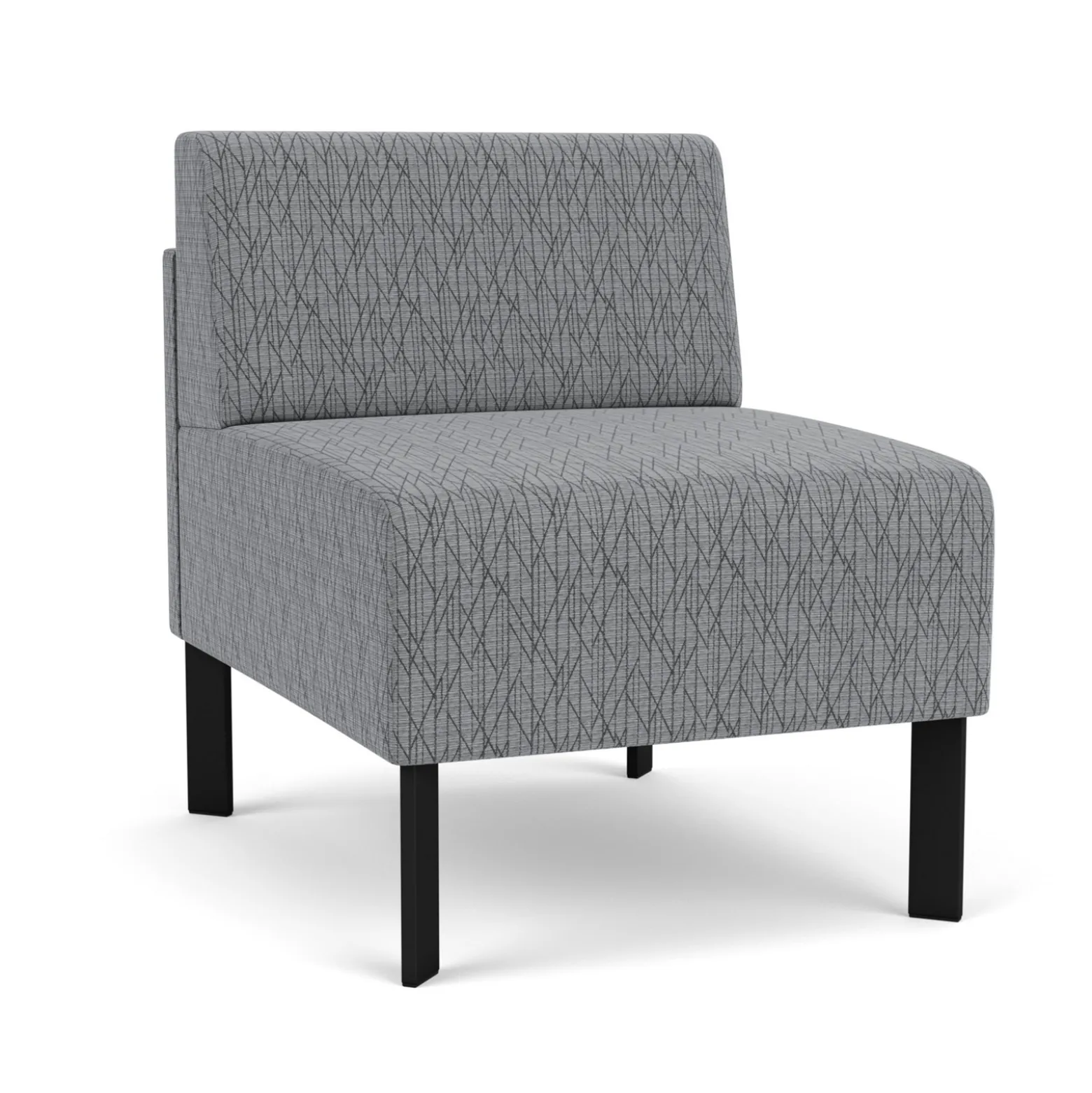 Luxe Designer Armless Guest Chair