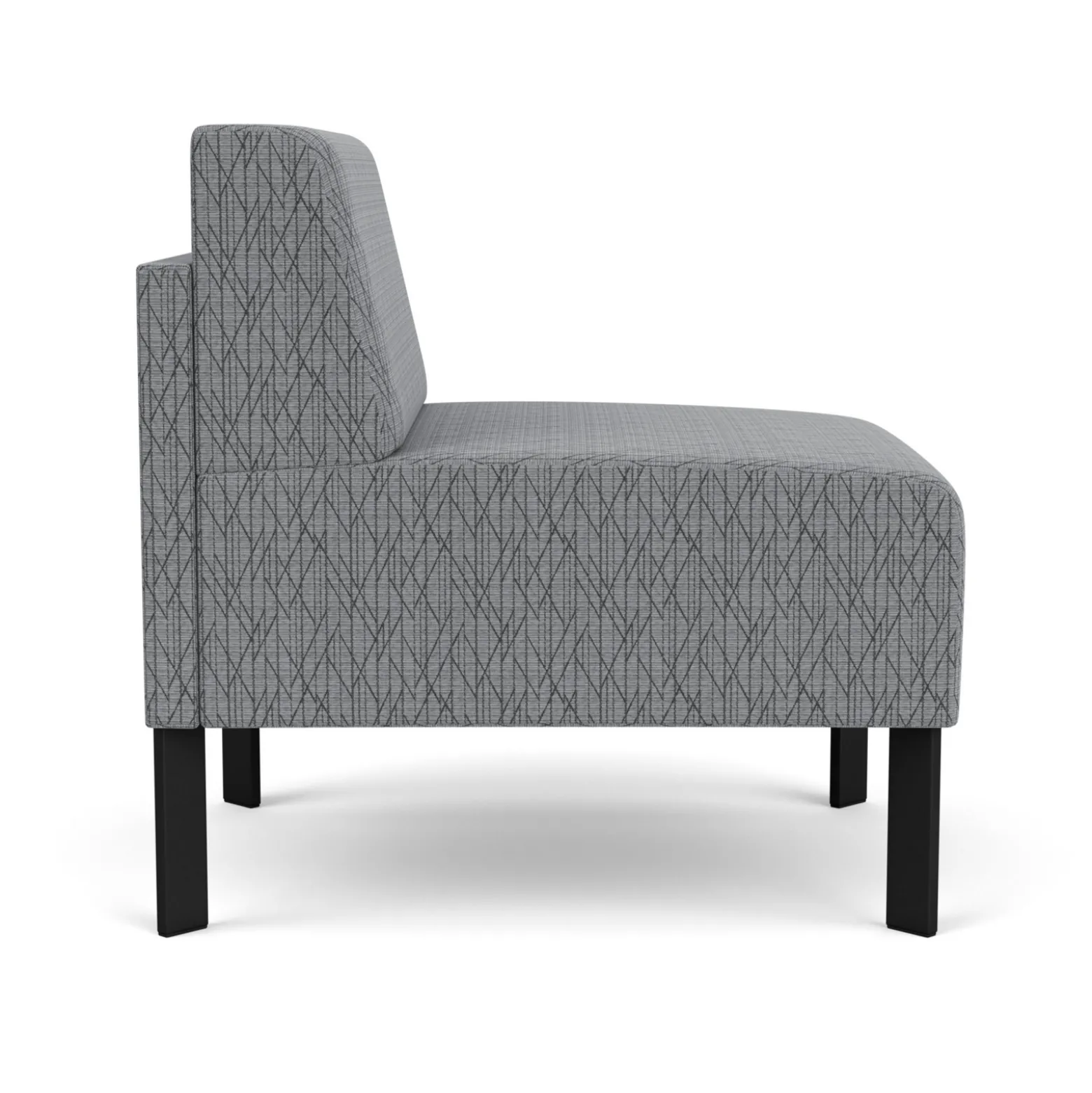 Luxe Designer Armless Guest Chair