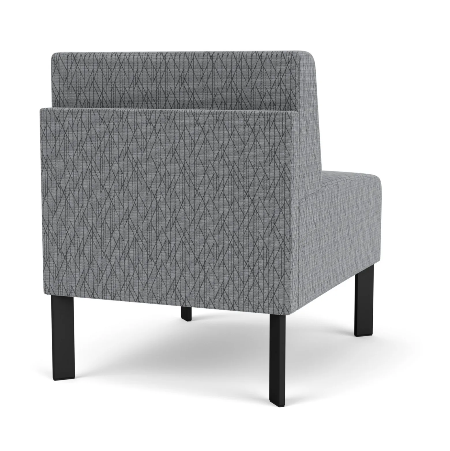Luxe Designer Armless Guest Chair