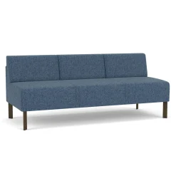 Luxe Designer Armless Sofa