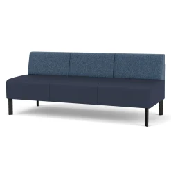 Luxe Designer Armless Sofa