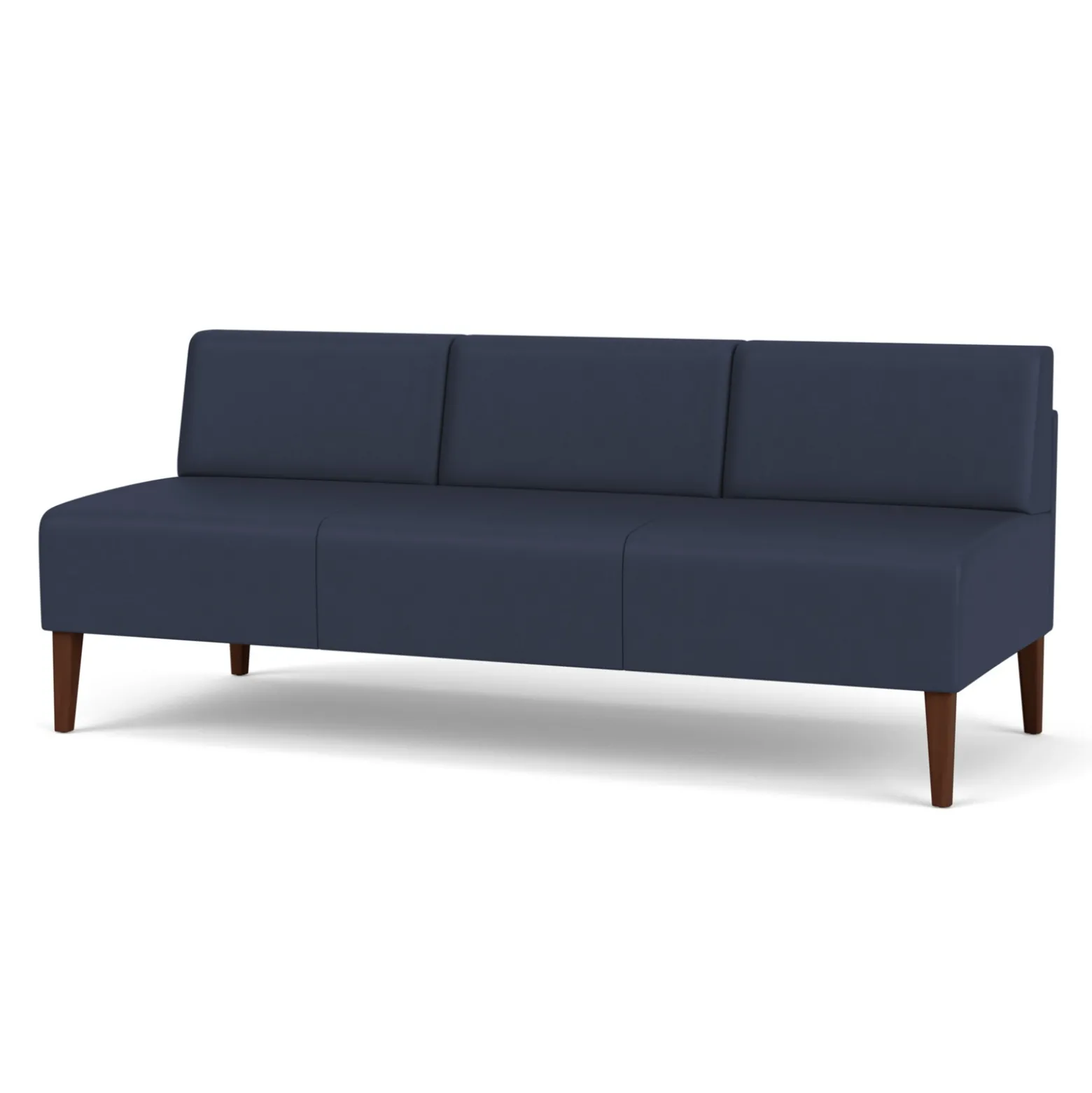 Luxe Designer Armless Sofa